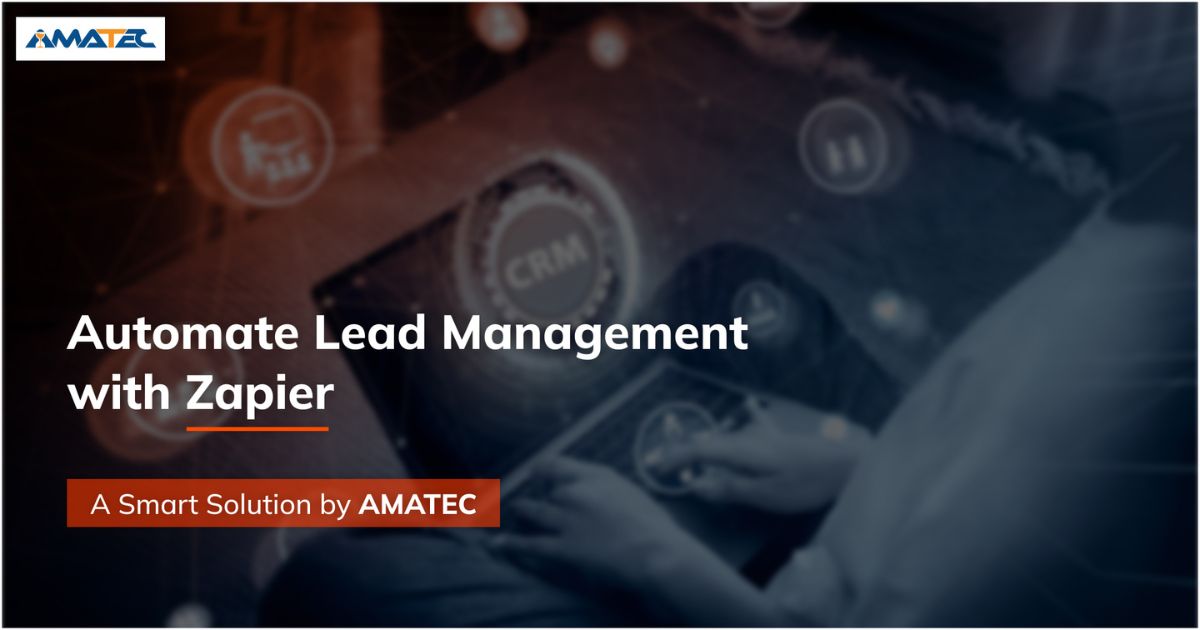 automate lead management Zapier