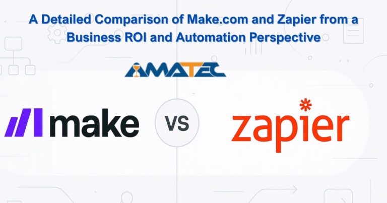 Make vs Zapier for Business