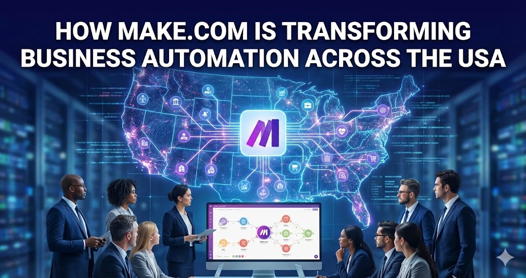 Make.com automation USA
