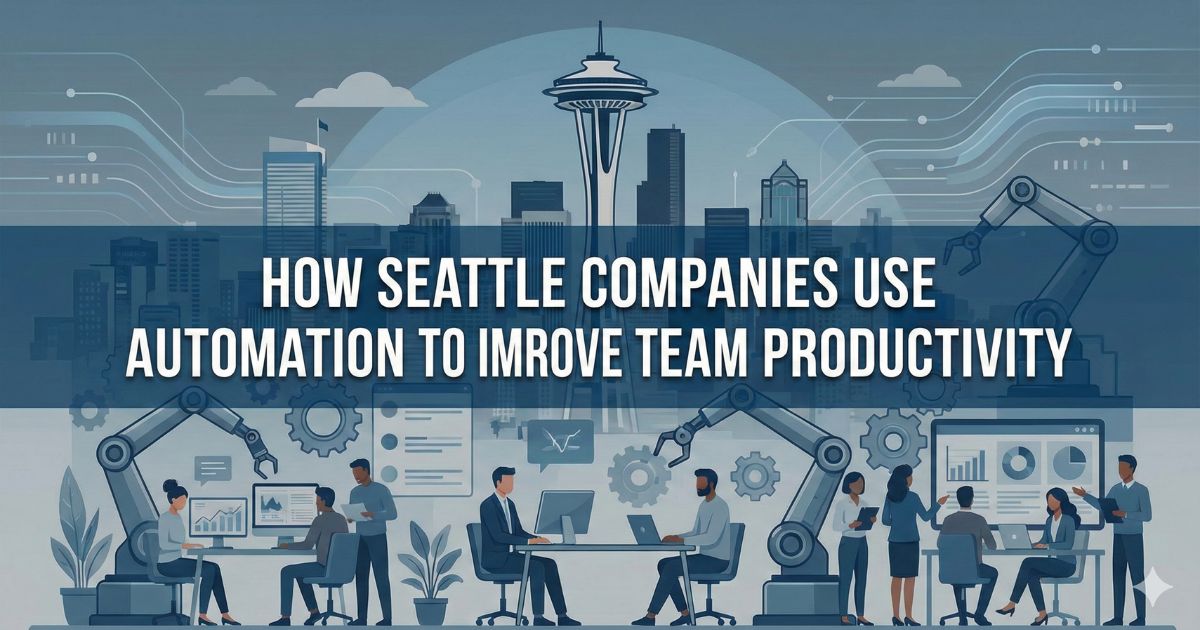 Hire Automation Experts in Seattle to Improve Team Productivity and Workflow Efficiency