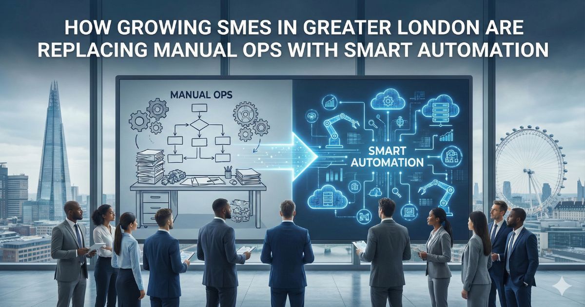 How Growing SMEs in Greater London Are Replacing Manual Ops with Smart Automation