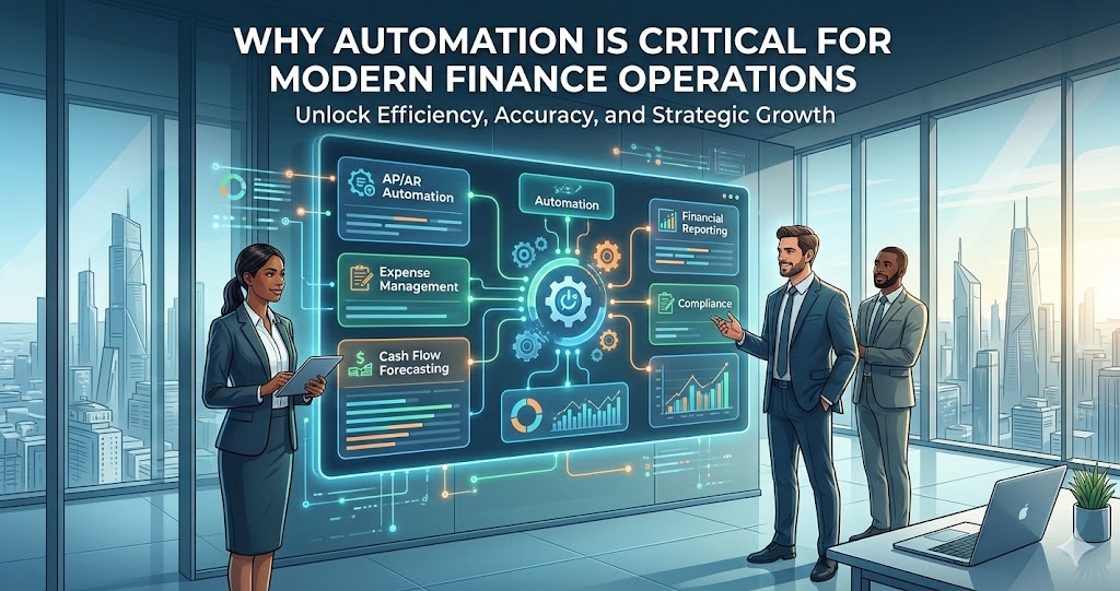 Why Automation Is Critical for Modern Finance Operations