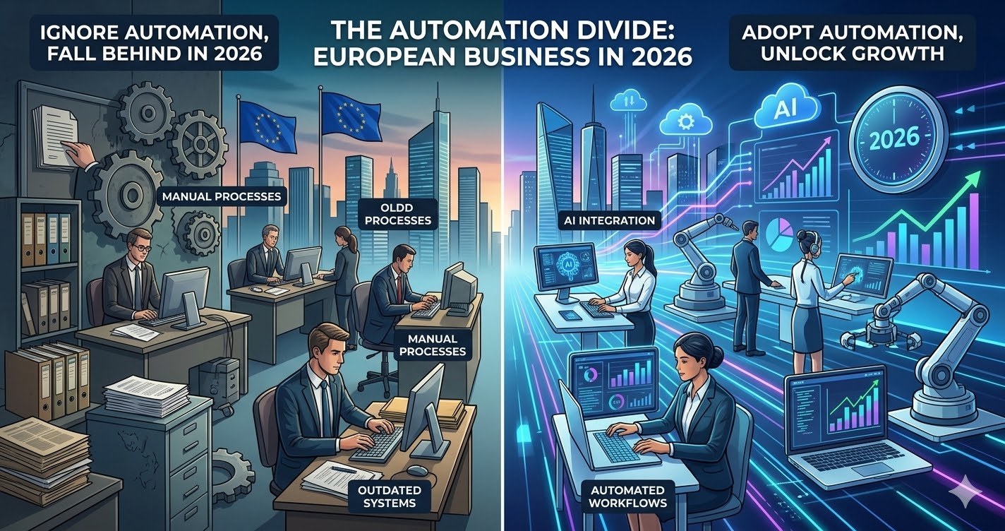 Why European Businesses That Ignore Automation Will Fall Behind in 2026