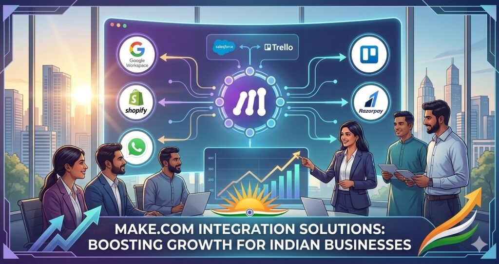 Make.com Integration Solutions for Fast-Growing Businesses in India