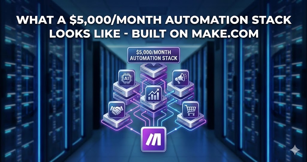 What a $5,000/Month Automation Stack Looks Like – Built on Make.com