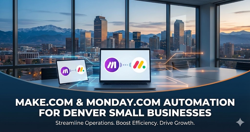 Hire Make.com & Monday.com Automation Experts for Denver Small Businesses (Free Consultation)