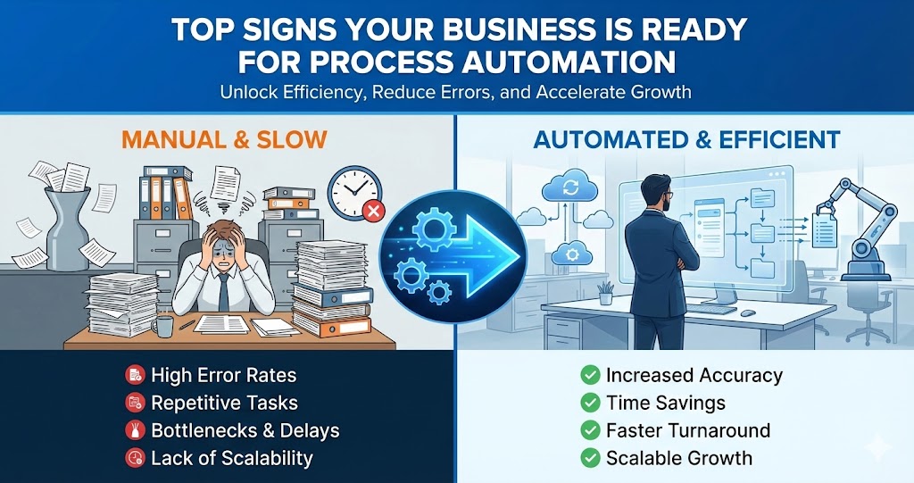 Top Signs Your Business is Ready for Process Automation