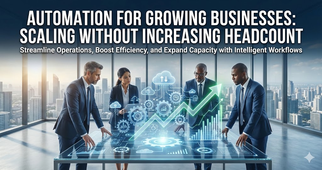 Automation for Growing Businesses: Scaling Without Increasing Headcount